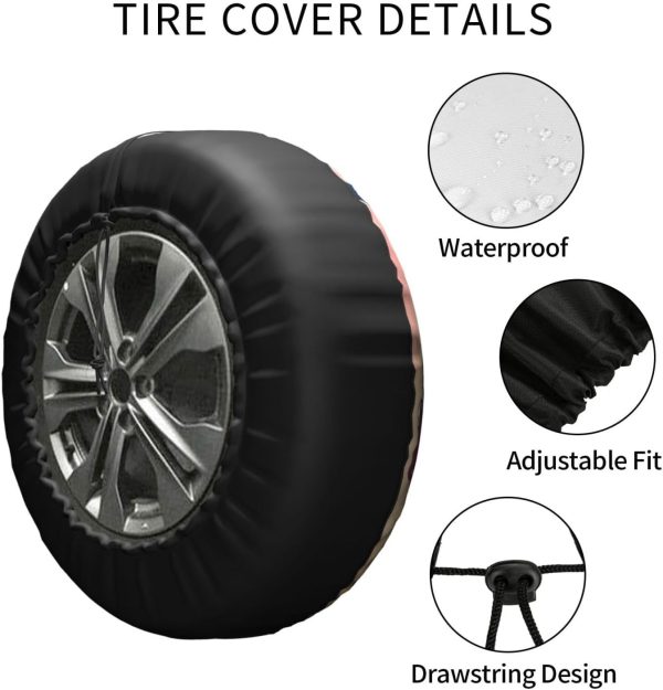 Gymnastics Game Print Tire Covers Wheel Covers for RVs Trailers Cars Camper - Image 6