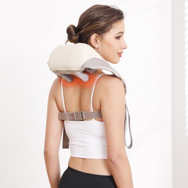 Neck Massager, Cordless Deep Tissue 4D [Imitation Human Hand Kneading] - Image 2