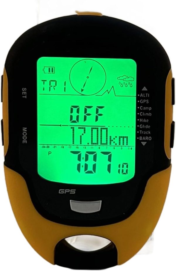 GPS Navigation Portable Handheld Digital Navigation Altitude Meter - Image 9
