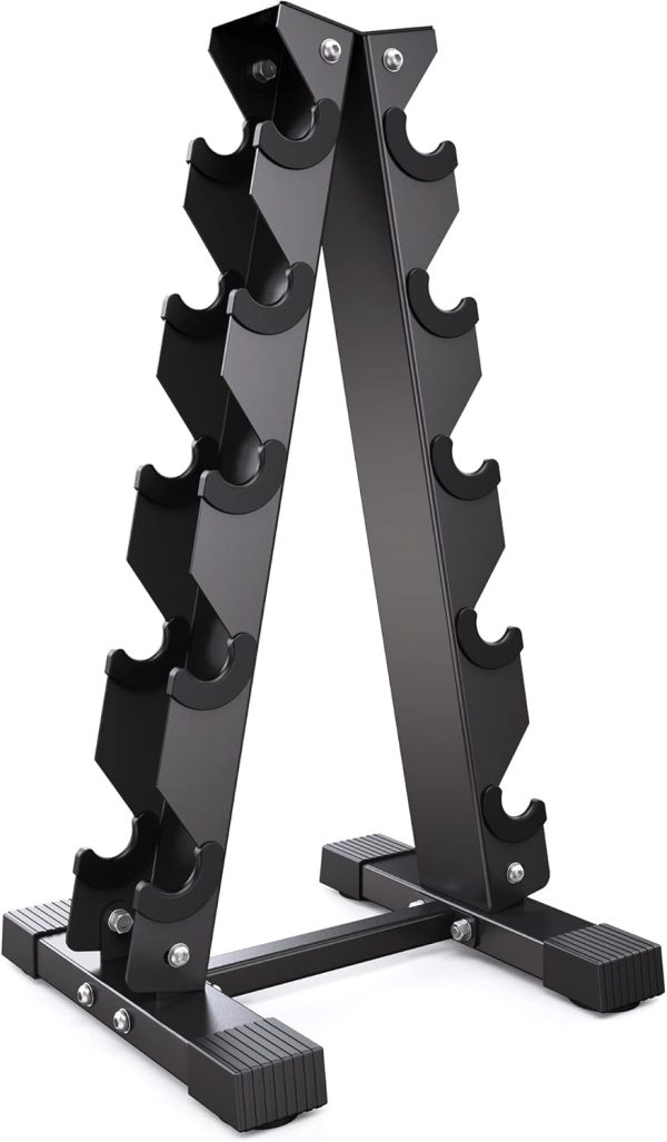 Dumbbell Rack Stand Only, Weight Rack for Dumbbells Compact A-Frame Home - Image 8