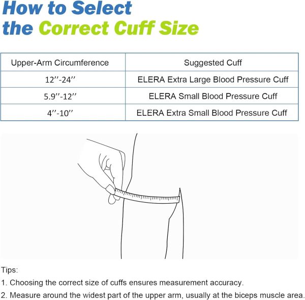 Pediatric Blood Pressure Cuff - Tailored for 5.9’’-9.5’’ (15-24CM) Arm - Image 5