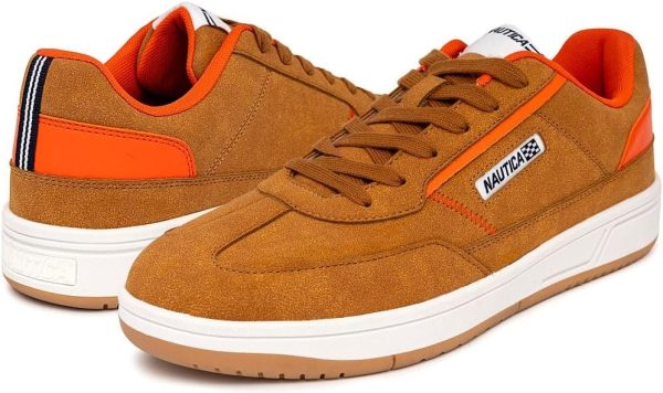 Nautica Men's Low-Top Fashion Sneakers - Lace-Up Trainers for Stylish - Image 6