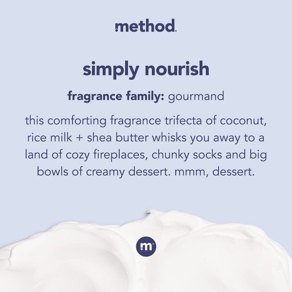 Method Body Wash, Simply Nourish, Paraben and Phthalate Free, Biodegradable - Image 3