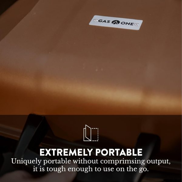 GasOne Tabletop Propane Grill – Portable Grill Propane with Heat Resistant - Image 5