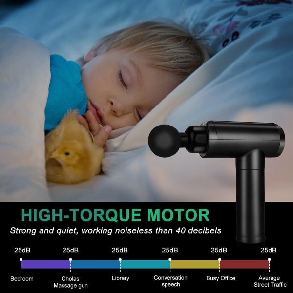 Cholas Massage Gun, Muscle Therapy Gun for Athletes, Deep Tissue Percussion - Image 4