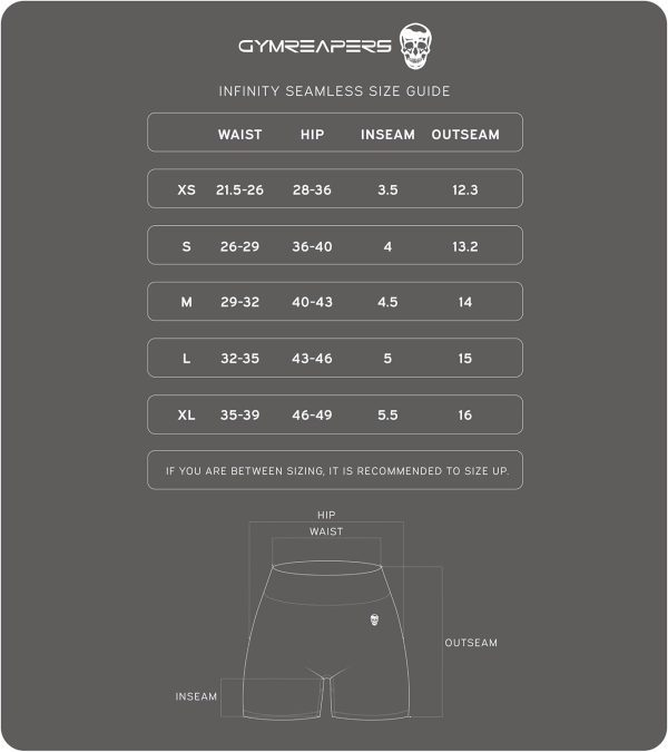 Gymreapers Infinity Seamless Workout Shorts High Waist Biker Shorts for - Image 6