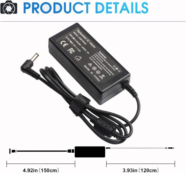 19V AC/DC Adapter Speaker Charger for Harman Kardon Onyx Studio 4 3 2 1 - Image 3