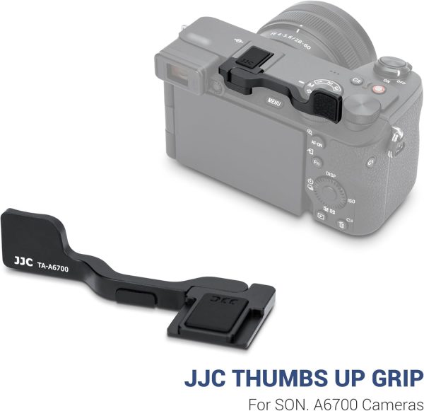 Foldable A6700 Thumb Up Grip for Sony A6700 Camera Only, Aluminum Alloy - Image 9