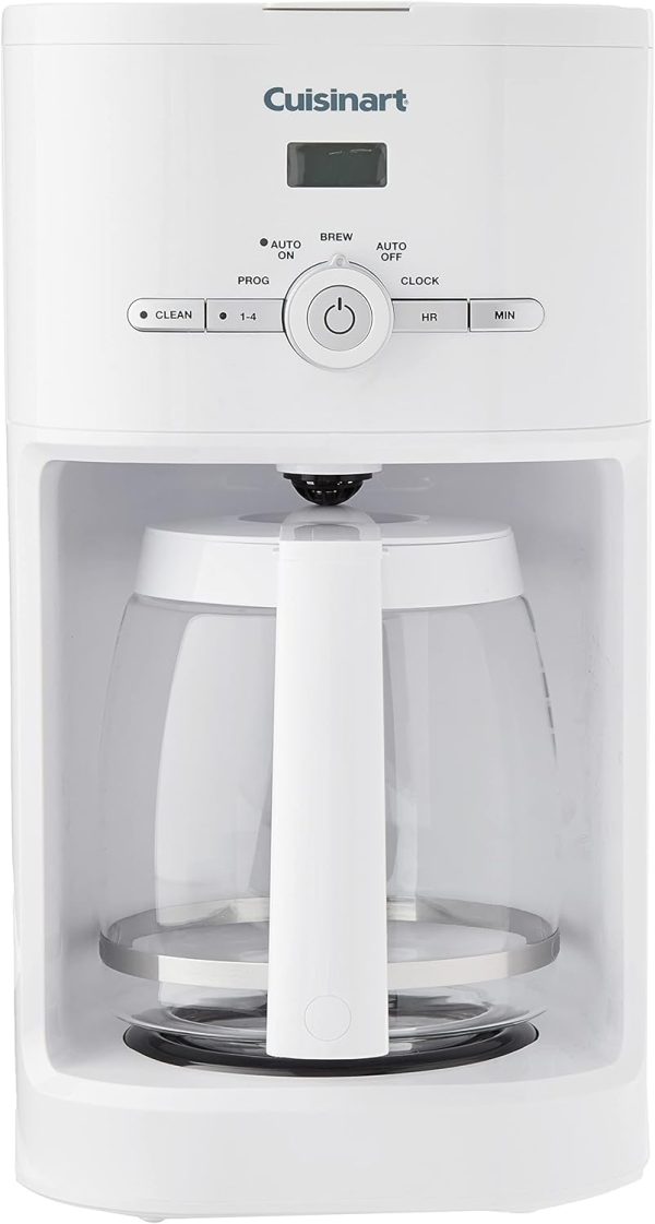 Cuisinart DCC-1120 12-Cup Classic Programmable Coffeemaker, White, 12-Cup, - Image 2
