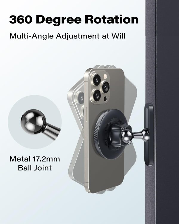 APPS2Car Gym Magnetic Phone Holder for Magsafe - 360 Adjustable, Dual - Image 4