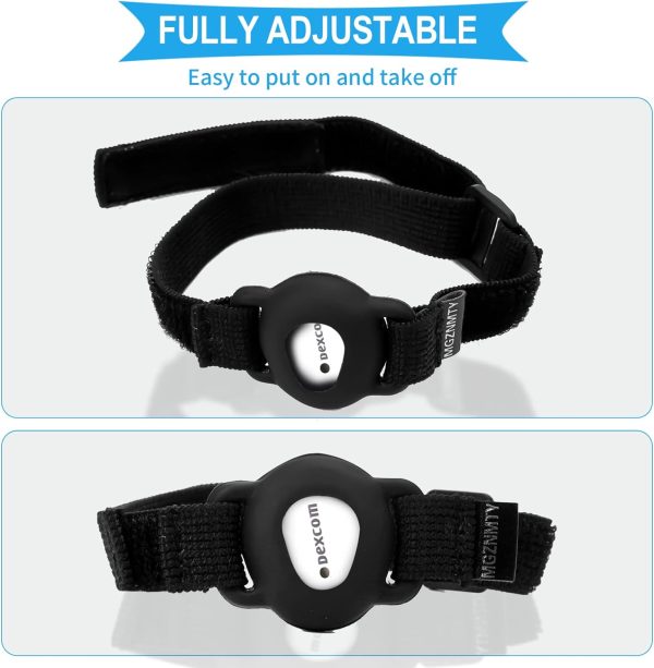 Armband Compatible with Dexcom G7, 8" to 19" Adjustable Arm Band for - Image 4