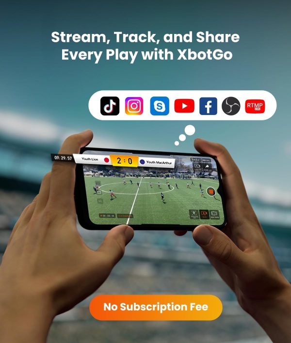 AI Sports Gimbal Kit – Auto-Tracking with Player Tracking for Team Sports, - Image 5