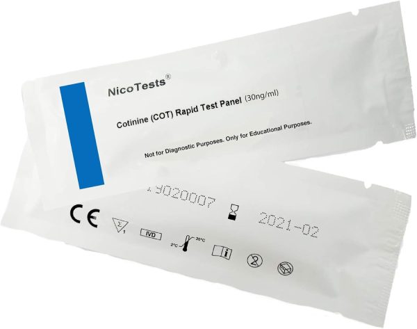 NicoTests® Saliva Vapor 30 ng Test (10) - Image 4