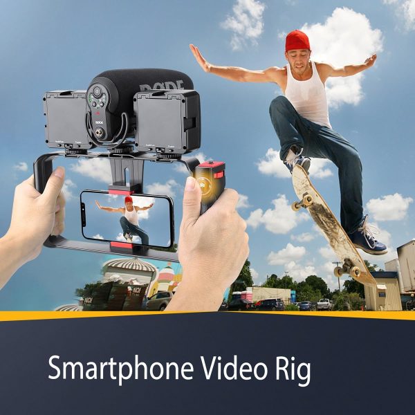 Neotter Handheld Stabilizer with Smartphone Video Rig, Video Action - Image 3