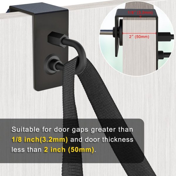 Kipika Stretching Strap with Door Anchor - Door Flexibility Trainer for - Image 5