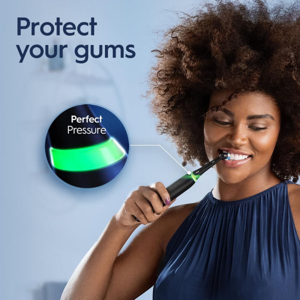 Oral-B iO Deep Clean Rechargeable Electric Powered Toothbrush, Black with - Image 3