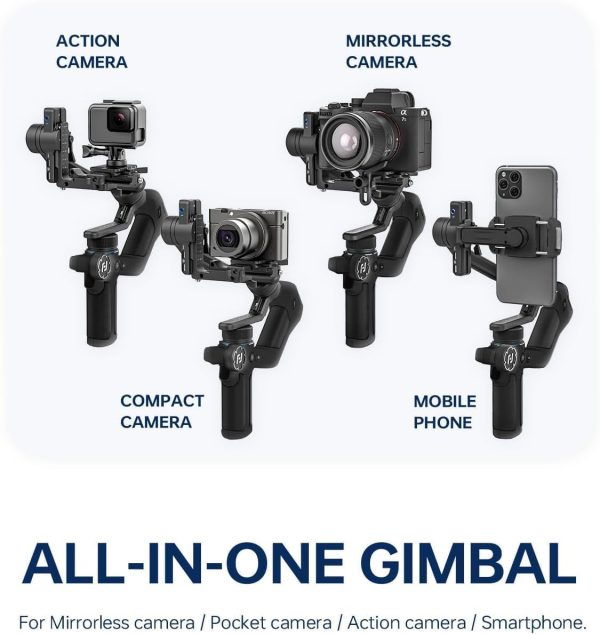 FeiyuTech SCORP Mini 2 Kit Camera Stabilizer with AI Tracker/Fill Light,All - Image 2