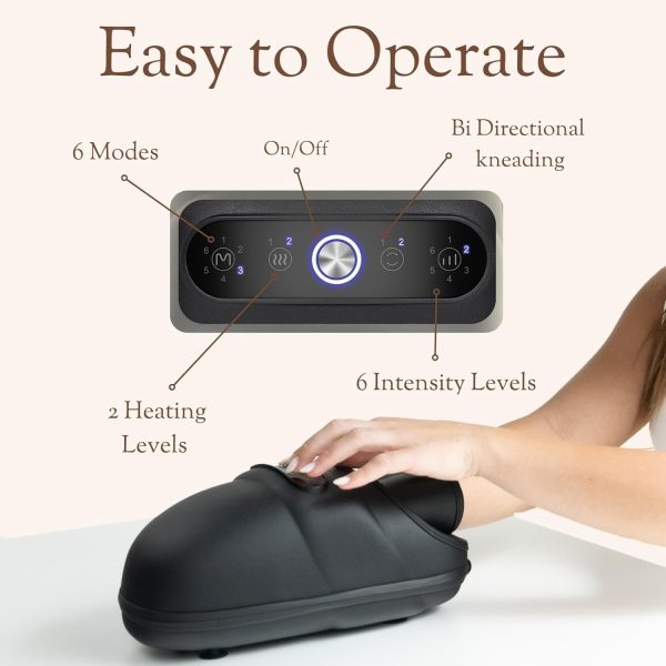 Hand Massager with Heat and Compression for Arthritis and Tunnel, Finger - Image 7