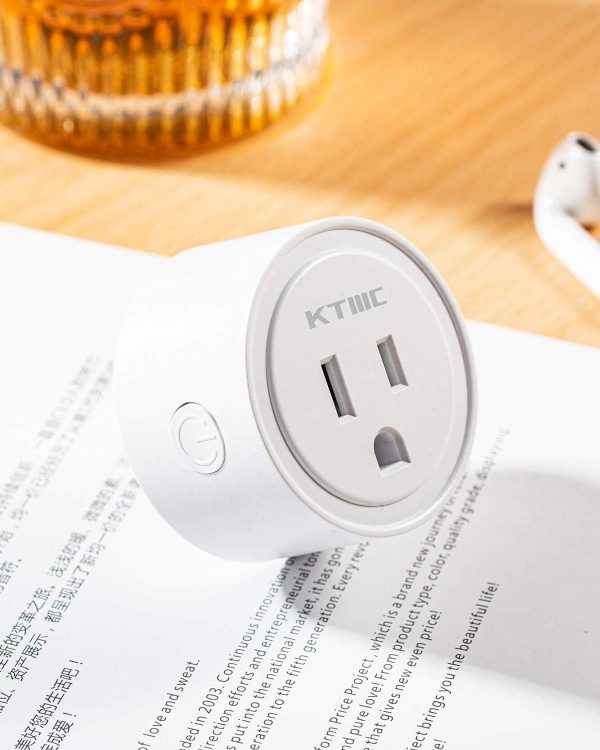 Smart plug 4 Packs, KTMC Mini Wifi Outlet Compatible with Alexa, Google - Image 2