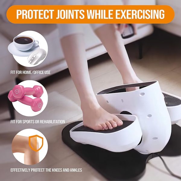 Under Desk Elliptical Exercise Machines, Quiet Electric Seated Ellipse Leg - Image 5
