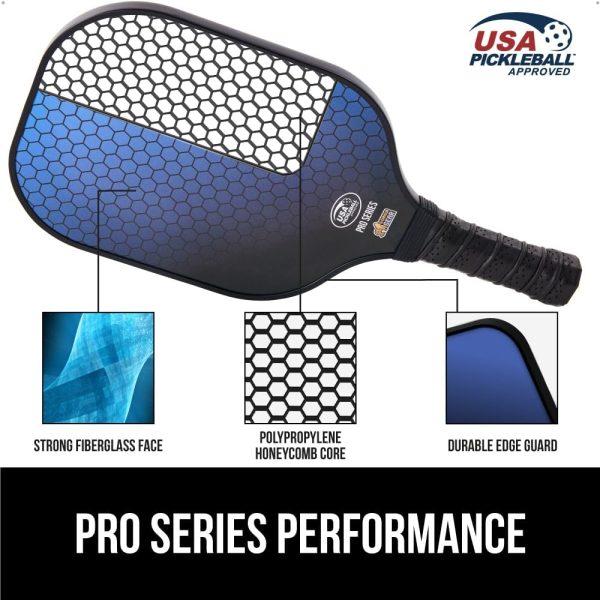 Gorilla Gear USAPA Approved Pickleball Paddle Sets, Fiberglass Shock - Image 3