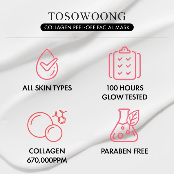 Real Collagen Fit, Collagen Wrapping Mask, Collagen 670,000ppm, Peel Off - Image 6