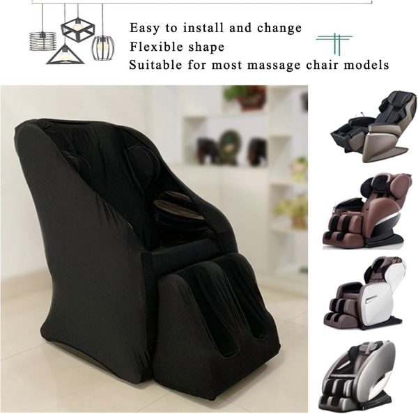 Full Body Massage Chair Cover Protector,Zero Gravity Wing Recliner Chair - Image 6