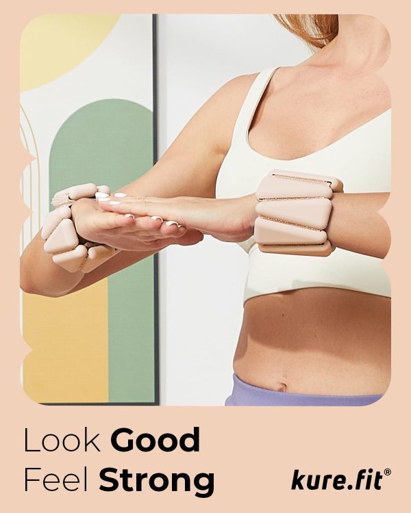 Wrist Weights | Ankle Weights for Women – 1LB Each | Weighted Bracelet for - Image 4