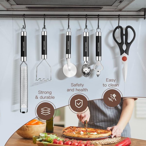 Kitchen Utensils Set-Silicone Cooking Utensils-32 pcs Non-Stick Silicone - Image 6