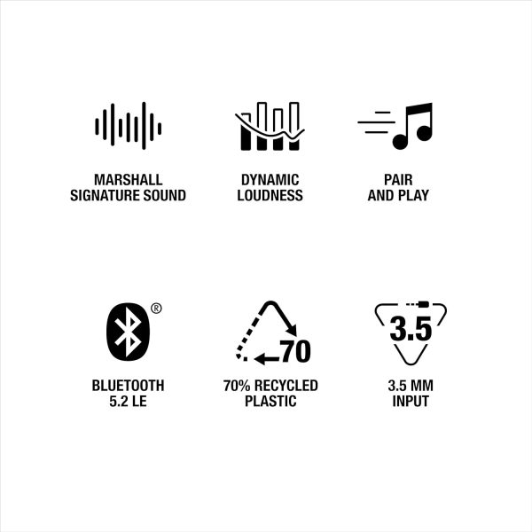 Marshall Acton III Bluetooth Home Speaker, Black - Image 10