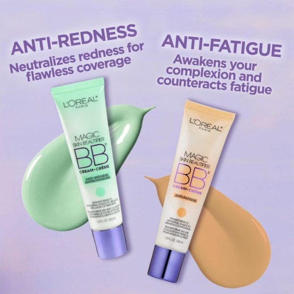 L'Oréal Paris Makeup Magic Skin Beautifier BB Cream Tinted Moisturizer, - Image 4