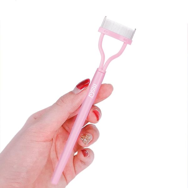 Eyelash Comb Separator MSQ Eyelash Mascara Brush and Comb Lash Separator - Image 2