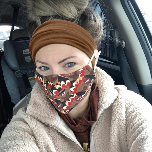Button for Mask Women Nurses Headband No Slip Elastic Ear Protection Men - Image 5