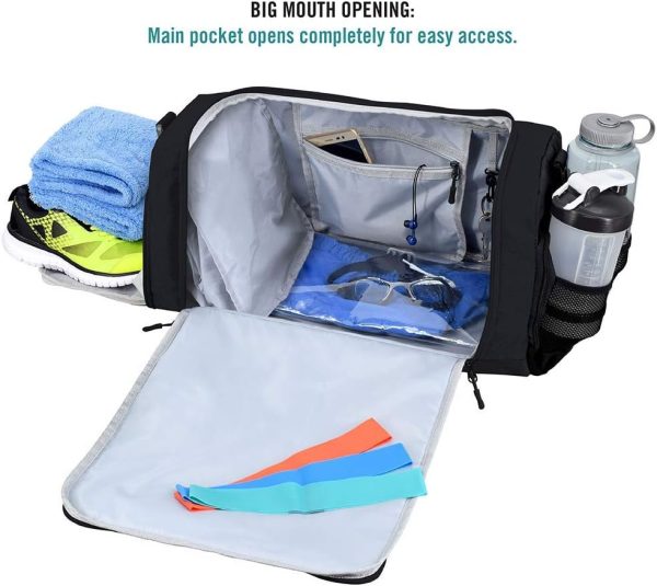 Ultimate Gym Bag 2.0: The Durable Crowdsource Designed Duffel Bag with 10 - Image 4