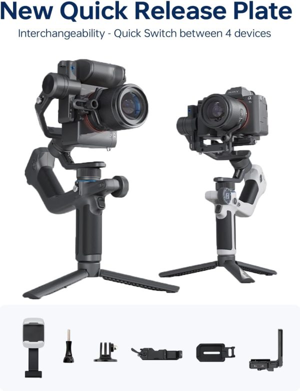FeiyuTech SCORP Mini 2 [White] All-in-One 3-Axis Mirorrless Gimbal Camera - Image 5