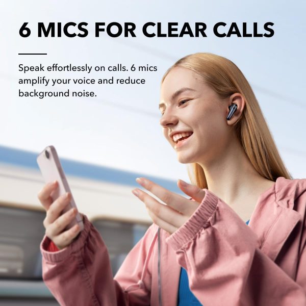 soundcore by Anker Liberty 4 NC Wireless Earbuds, 98.5% Noise Reduction, - Image 6