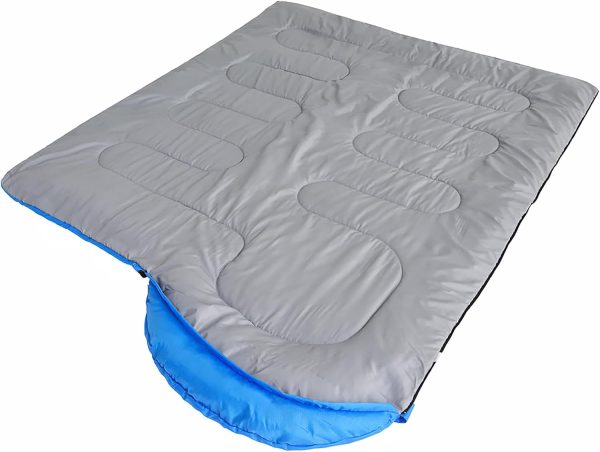 oaskys Camping Sleeping Bag - 3 Season Warm & Cool Weather - Summer Spring - Image 3