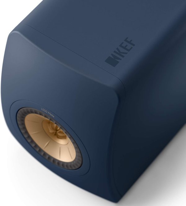 KEF LS50 Meta Passive Bookshelf Speakers - Pair (Royal Blue) - Image 2