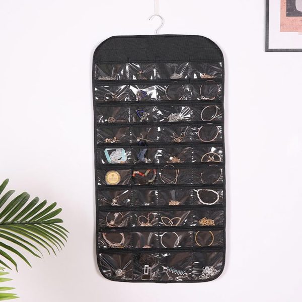 80 Pockets Hanging Jewelry Organizer for Women, Jewelry Hanging Organizer - Image 7