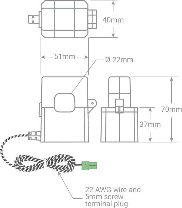 Emporia Gen 3 Smart Home Energy Monitor with 8 50A Circuit Level Sensors | - Image 8