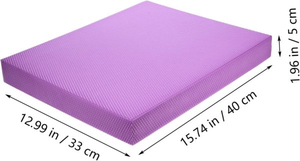HANABASS Balance Pad Balacnce Board Yoga Bricks Yoga Matters Yoga Wedge - Image 2