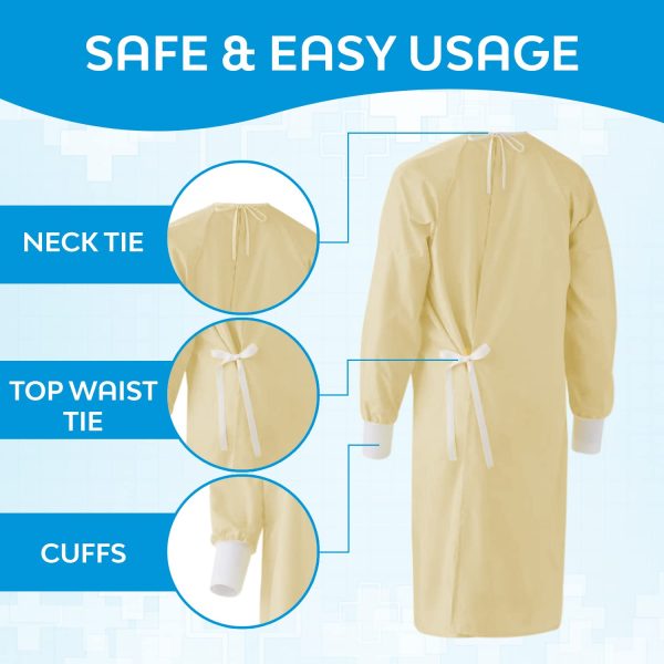 Nobles Reusable Isolation Gowns - Staff Protection for Hospital, Doctor's - Image 3