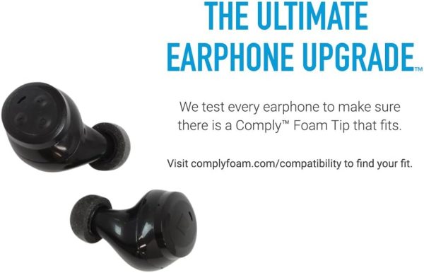 Comply Foam TW-400-C TrueGrip Pro Ear Tips for JLAB, Bowers & Wilkins PI7, - Image 3