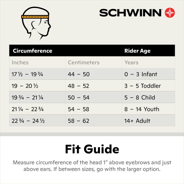 Schwinn Thrasher Bike Helmet for Adult Men Women Age 14+ with Suggested Fit - Image 2