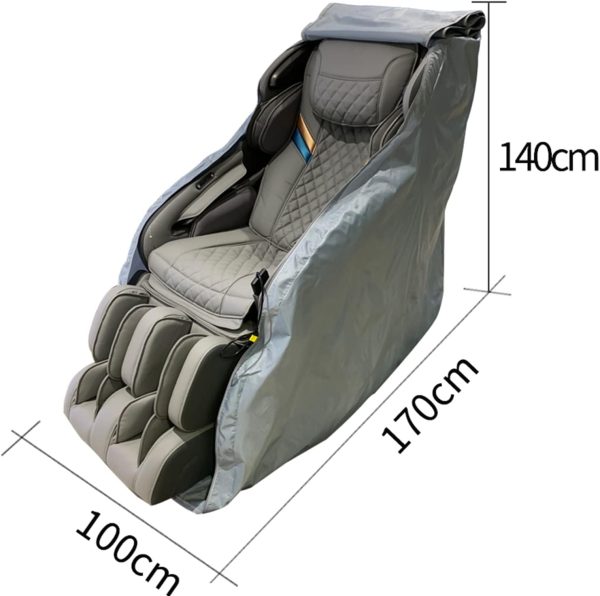 Full Body Shiatsu Massage Chair Cover, Armchair Massage Chair Cover - Image 6
