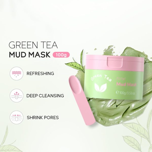6-In-1 Korean Facial Skin Care Set Essential for Daily Moisturizing, Green - Image 4