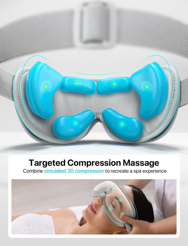 ALLJOY Christmas Gifts, Eye Massager with Heat, Migraine Relief, Gifts for - Image 4