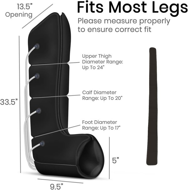 Vive Leg Recovery System for Athletes - Sequential Compression Device SCD - Image 5