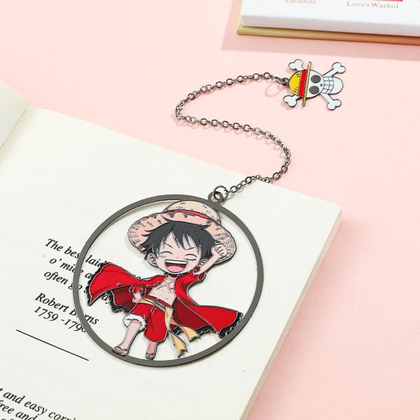 Anime One Piece Luffy Zoro Bookmark Student Reading Tool, Learning Tool, - Image 4