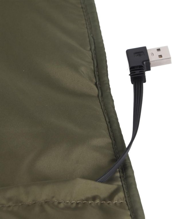Heated Blanket, Cotton USB Electric Heating Blanket, Fast Heating Blanket - Image 9